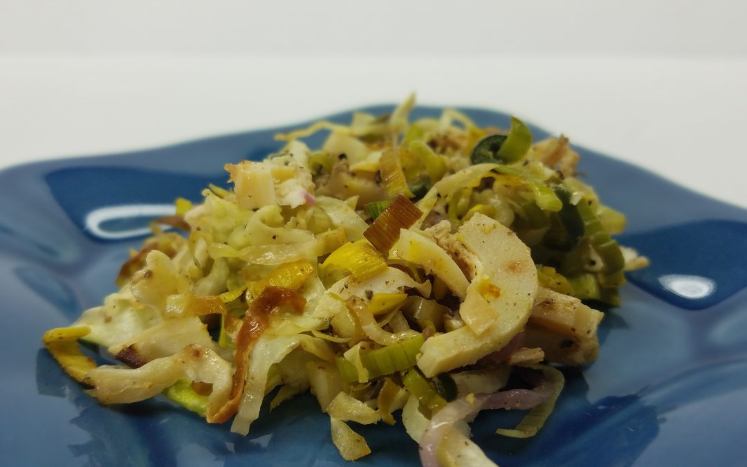 Roasted Cabbage Slaw