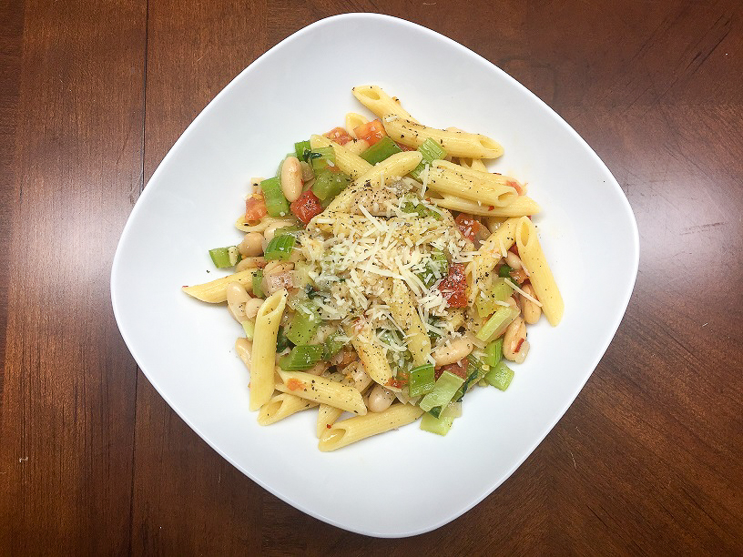 Penne & White Bean Sauce