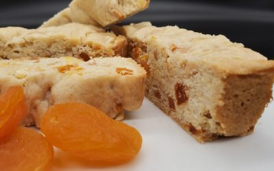 Apricot White Chocolate Almond Biscotti