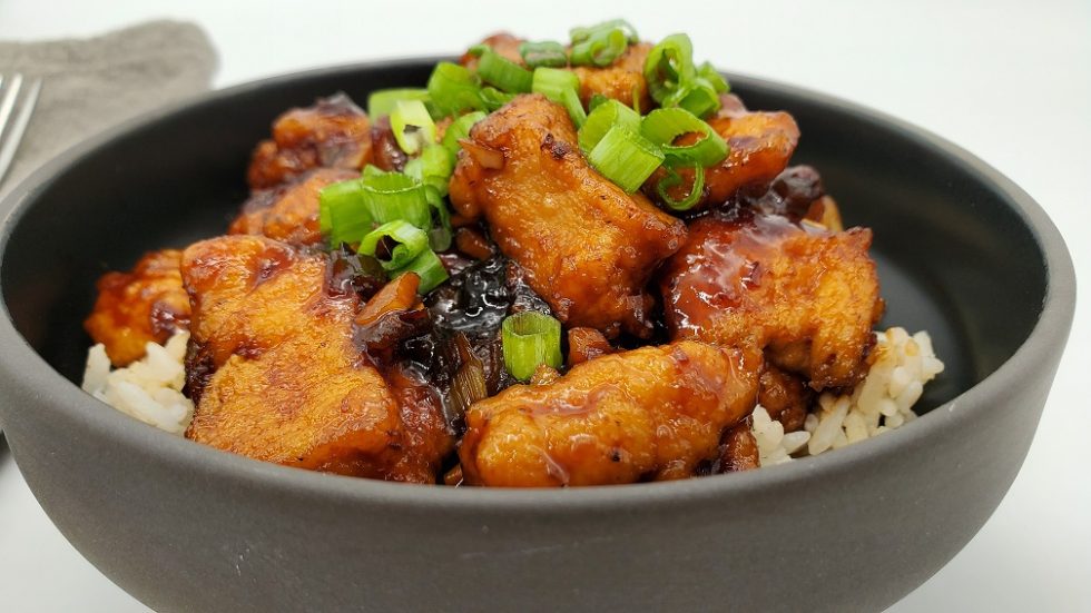 Easy Bourbon Chicken with Rice Wicked Handy