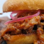 Slow Cooker Pulled Pork Sandwich